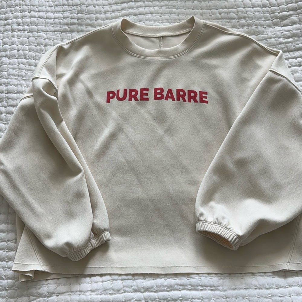 Pure Barre softstreme sweatshirt